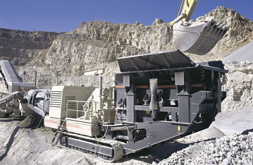 履帶式破碎站 履帶式破碎站