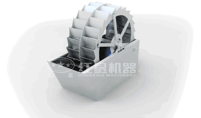 洗砂機(jī)工作原理圖 洗砂機(jī)工作原理圖