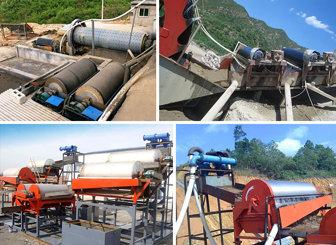 磁選機(jī)工作現(xiàn)場(chǎng)拼圖 磁選機(jī)工作現(xiàn)場(chǎng)拼圖