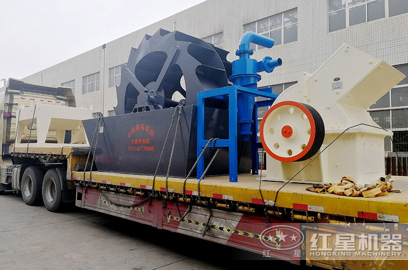 紅星機(jī)器小型錘式打沙機(jī)現(xiàn)場發(fā)貨圖 紅星機(jī)器小型錘式打沙機(jī)現(xiàn)場發(fā)貨圖