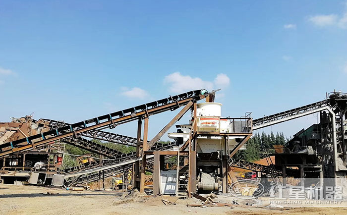 制砂加工現(xiàn)場(chǎng)展示 制砂加工現(xiàn)場(chǎng)展示