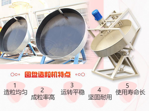 圓盤造粒機(jī)設(shè)備性能展示 圓盤造粒機(jī)設(shè)備性能展示